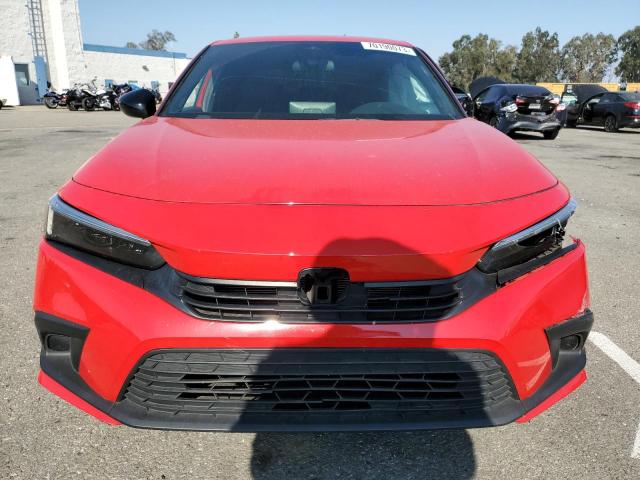 2HGFE2F57NH558247 - 2022 HONDA CIVIC SPORT 红色 照片 5