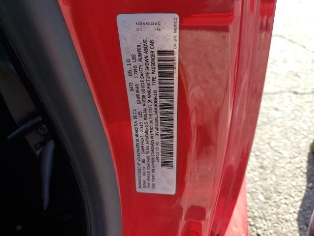 3VWRG3AL3AM008618 - 2010 VOLKSWAGEN NEW BEETLE Qırmızı foto 12