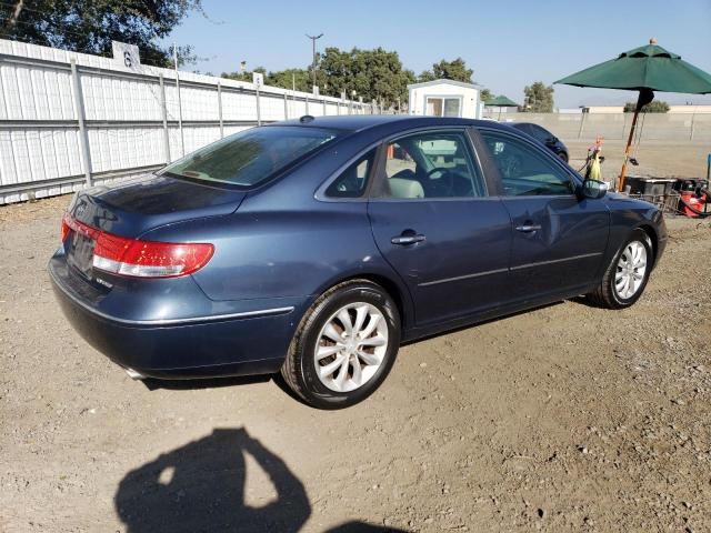 KMHFC46F88A321824 - 2008 HYUNDAI AZERA SE BLUE photo 3