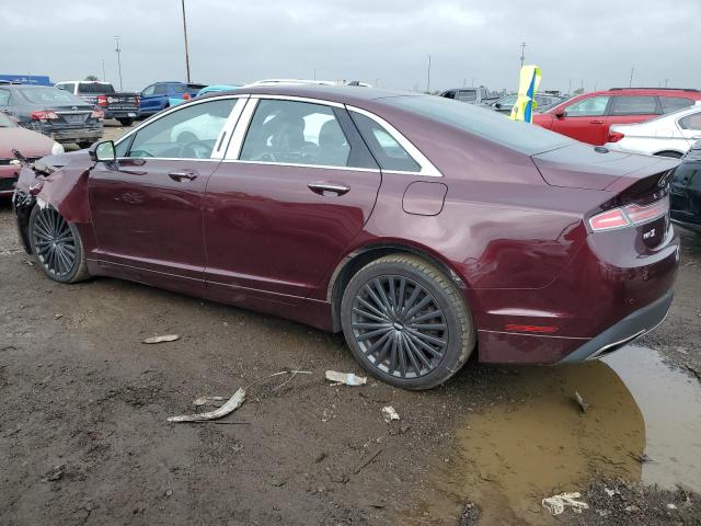 3LN6L5F92HR654428 - 2017 LINCOLN MKZ RESERVE ბურგუნდია ფოტო 2