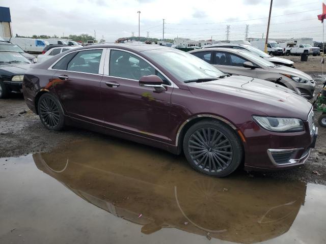 3LN6L5F92HR654428 - 2017 LINCOLN MKZ RESERVE ბურგუნდია ფოტო 4