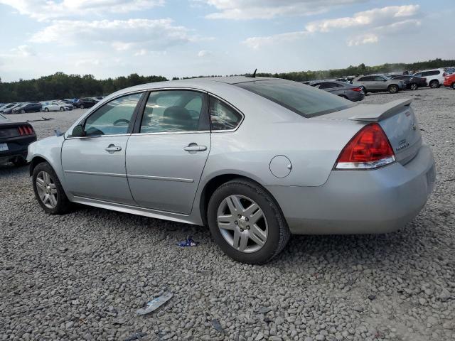 2G1WB5EN1A1252957 - 2010 CHEVROLET IMPALA LT SILVER photo 2