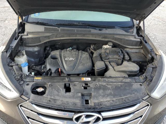 5XYZT3LB5EG132248 - 2014 HYUNDAI SANTA FE S GREEN photo 12