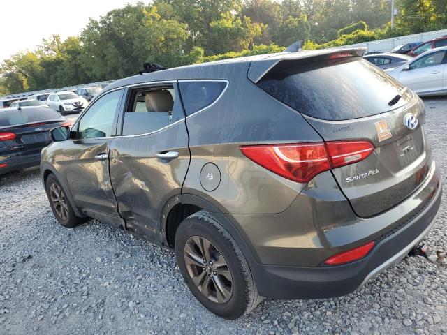 5XYZT3LB5EG132248 - 2014 HYUNDAI SANTA FE S GREEN photo 2