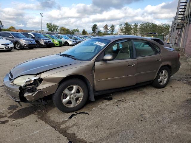 1FAFP55S72G103106 - 2002 FORD TAURUS SES BEIGE photo 1