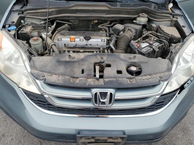JHLRE3H7XBC015833 - 2011 HONDA CR-V EXL TEAL photo 12
