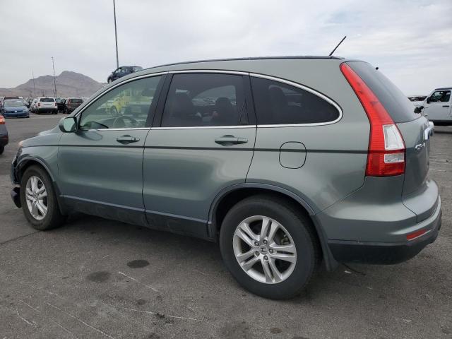 JHLRE3H7XBC015833 - 2011 HONDA CR-V EXL TEAL photo 2