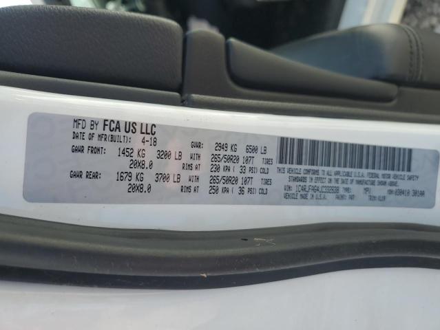 1C4RJFAG4JC332638 - 2018 JEEP GRAND CHER LAREDO Белый фото 13