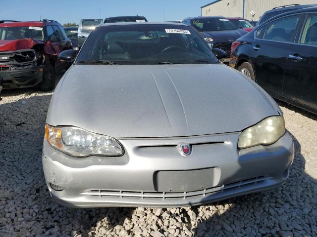 2G1WX15K329276244 - 2002 CHEVROLET MONTE CARL SS SILVER photo 5