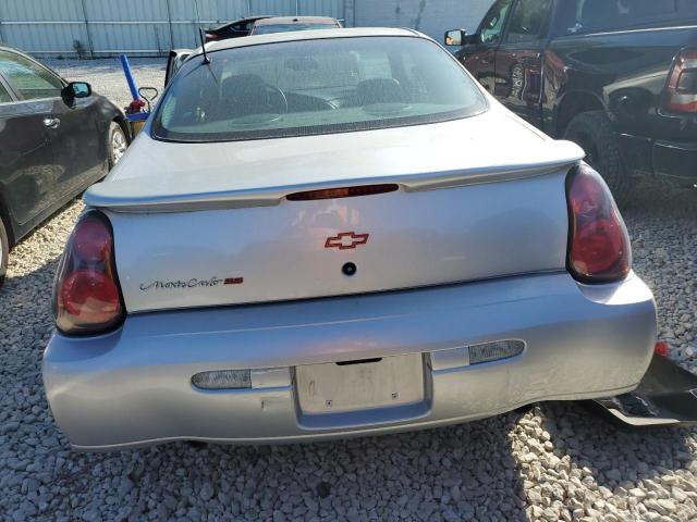 2G1WX15K329276244 - 2002 CHEVROLET MONTE CARL SS SILVER photo 6