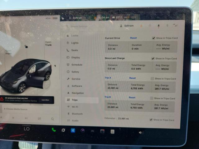 7SAYGDEE9PF603974 - 2023 TESLA MODEL Y Boz foto 9