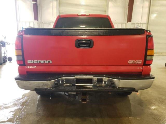 2GTEK13Z661262313 - 2006 GMC NEW SIERRA K1500 RED photo 6