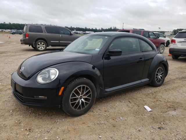 3VWFP7AT8CM645257 - 2012 VOLKSWAGEN BEETLE BLACK photo 1