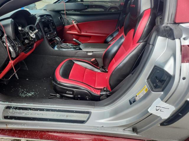 1G1YY36W995112278 - 2009 CHEVROLET CORVETTE SILVER photo 12