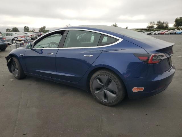 5YJ3E1EA1KF396711 - 2019 TESLA MODEL 3 BLUE photo 2