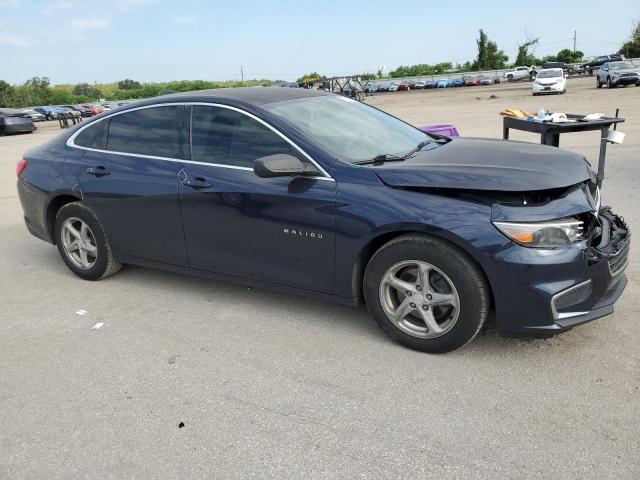 1G1ZB5ST0JF127747 - 2018 CHEVROLET MALIBU LS Mavi fotoğraf 4