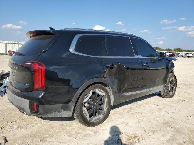 5XYP6DGC0PG348521 - 2023 KIA TELLURIDE S BLACK photo 3