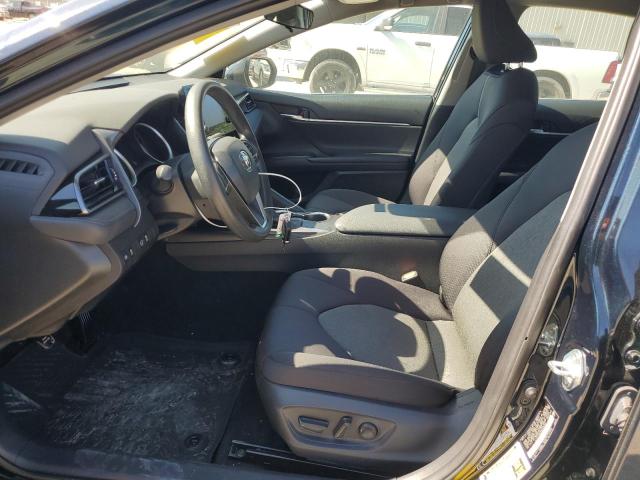 4T1C11AK9MU496653 - 2021 TOYOTA CAMRY LE BLUE photo 7