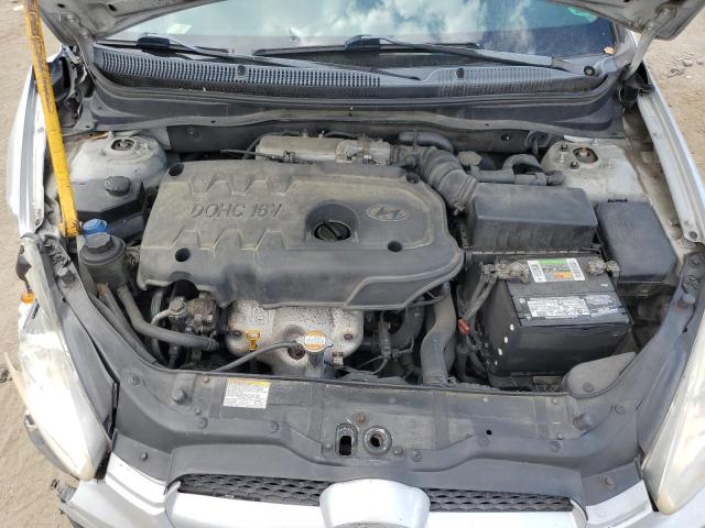 KMHCM36C08U059456 - 2008 HYUNDAI ACCENT GS SILVER photo 11
