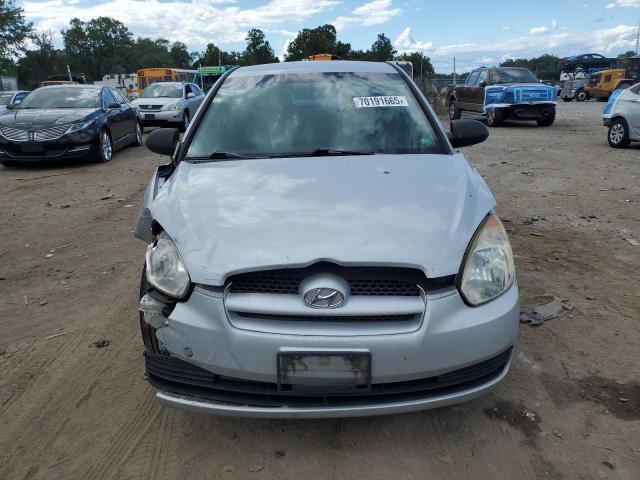 KMHCM36C08U059456 - 2008 HYUNDAI ACCENT GS SILVER photo 5