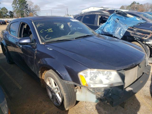 1B3BD1FB3BN506666 - 2011 DODGE AVENGER MAINSTREET BLUE photo 1