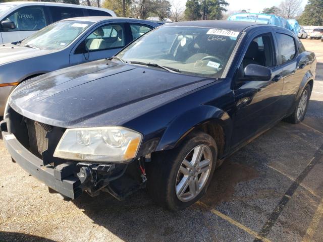 1B3BD1FB3BN506666 - 2011 DODGE AVENGER MAINSTREET BLUE photo 2