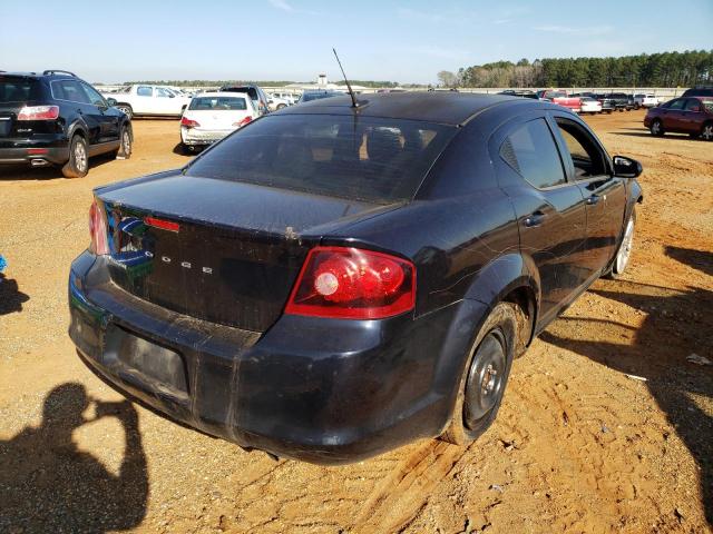 1B3BD1FB3BN506666 - 2011 DODGE AVENGER MAINSTREET BLUE photo 4