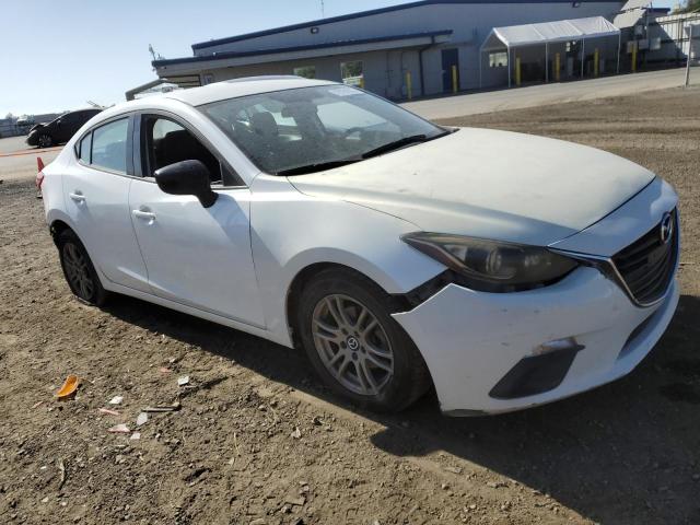 JM1BM1T76E1150336 - 2014 MAZDA 3 SV WHITE photo 4