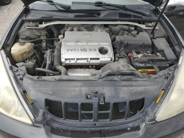 JTHBA30G455116816 - 2005 LEXUS ES 330 Қара фото 11