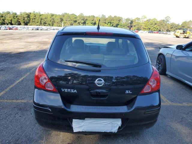 3N1BC13E09L389092 - 2009 NISSAN VERSA S BLACK photo 6