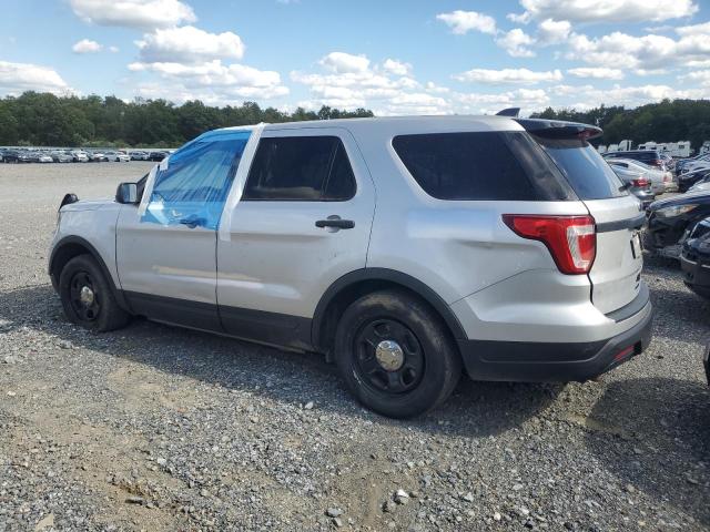 1FM5K8AR7JGA44125 - 2018 FORD EXPLORER POLICE INTERCEPTOR Silber Foto 2