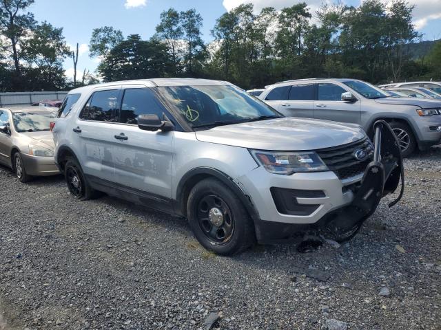 1FM5K8AR7JGA44125 - 2018 FORD EXPLORER POLICE INTERCEPTOR Silber Foto 4