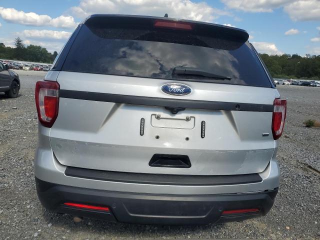 1FM5K8AR7JGA44125 - 2018 FORD EXPLORER POLICE INTERCEPTOR Silber Foto 6