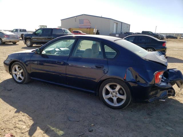 4S3BL616677211825 - 2007 SUBARU LEGACY 2.5I BLUE photo 2