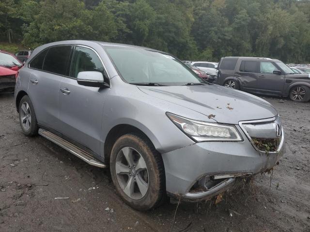 5FRYD4H20GB050394 - 2016 ACURA MDX SILVER photo 4