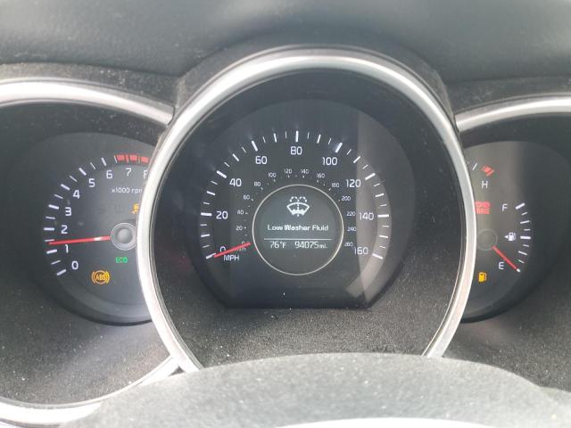 5XXGN4A78FG393319 - 2015 KIA OPTIMA EX BLACK photo 9