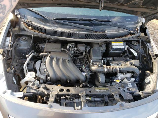 3N1CN7AP8GL849022 - 2016 NISSAN VERSA S GRAY photo 7