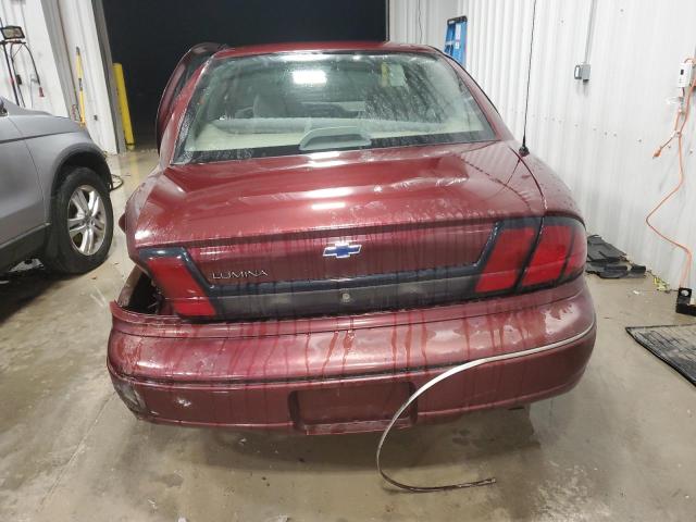 2G1WL52M0X9253116 - 1999 CHEVROLET LUMINA BASE BURGUNDY photo 6