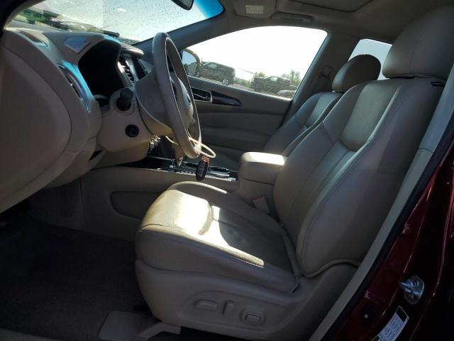 5N1AR2MN5FC609020 - 2015 NISSAN PATHFINDER S ბურგუნდია ფოტო 7