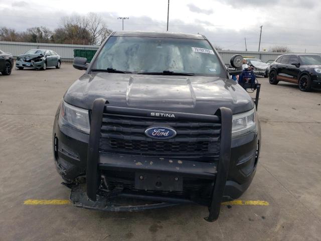 1FM5K8AT5GGB54546 - 2016 FORD EXPLORER POLICE INTERCEPTOR BLACK photo 5
