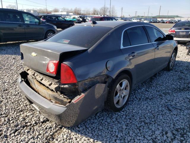 1G1ZB5E08CF276122 - 2012 CHEVROLET MALIBU LS GRAY photo 4