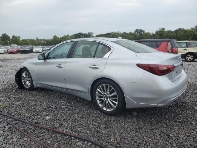 JN1EV7AP3KM514936 - 2019 INFINITI Q50 LUXE ვერცხლისფერი ფოტო 2