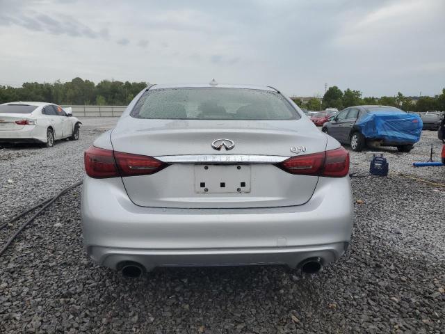 JN1EV7AP3KM514936 - 2019 INFINITI Q50 LUXE ვერცხლისფერი ფოტო 6