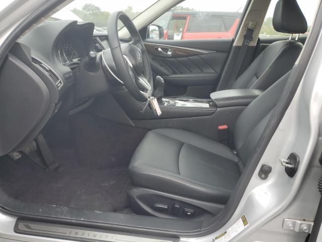 JN1EV7AP3KM514936 - 2019 INFINITI Q50 LUXE ვერცხლისფერი ფოტო 7