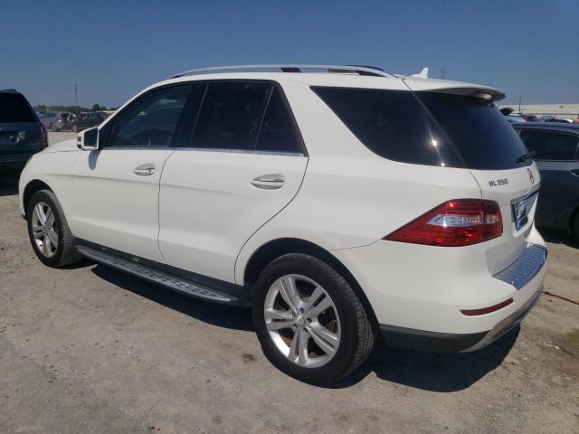 4JGDA5JB8FA549827 - 2015 MERCEDES-BENZ ML 350 თეთრი ფოტო 2