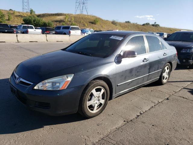 JHMCN36446C003144 - 2006 HONDA ACCORD HYBRID GRAY photo 1