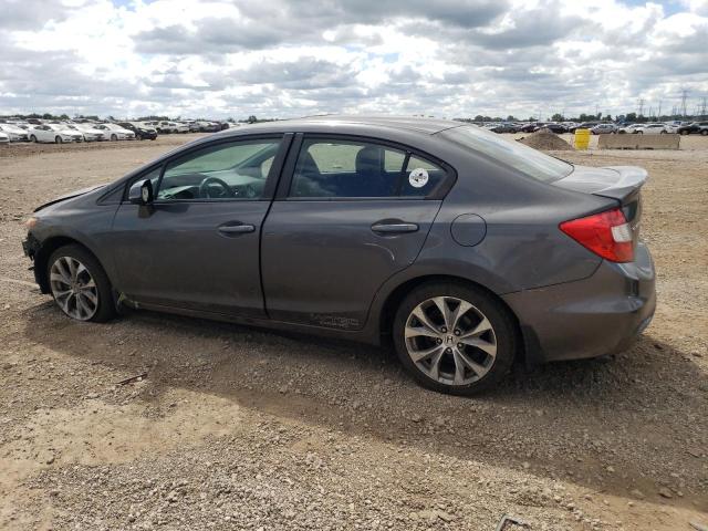 2HGFB6E52CH703449 - 2012 HONDA CIVIC SI GRAY photo 2