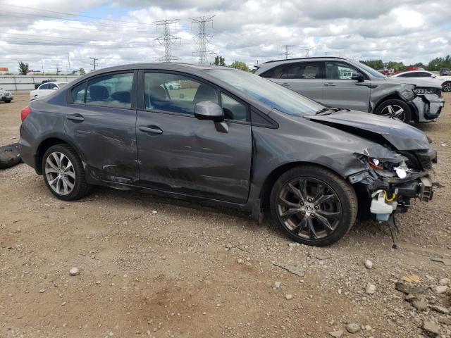 2HGFB6E52CH703449 - 2012 HONDA CIVIC SI GRAY photo 4