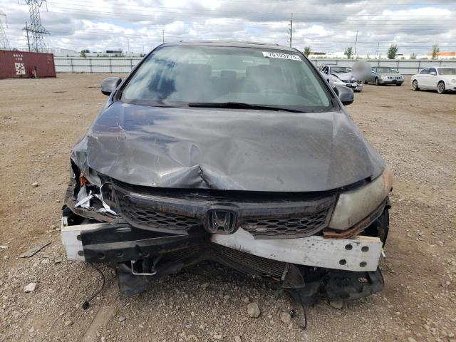 2HGFB6E52CH703449 - 2012 HONDA CIVIC SI GRAY photo 5