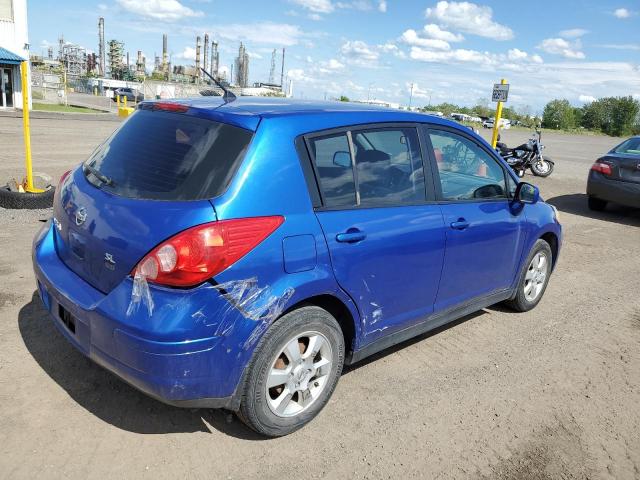 3N1BC13E89L459938 - 2009 NISSAN VERSA S BLUE photo 3
